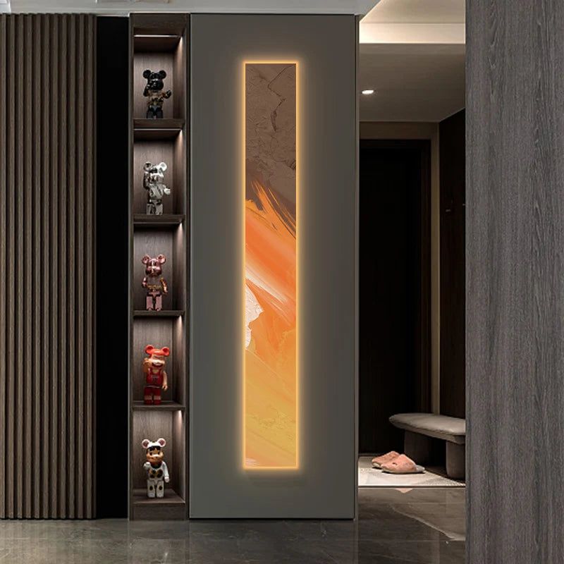 Abstract LED Panel Wall Lamp - Modern Indoor Lighting Fixture for Living Room, Bedroom & Office Decor