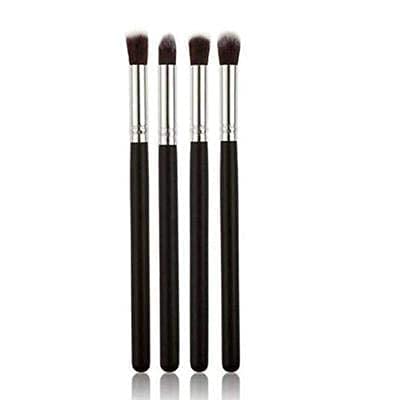 Professional Meesh Eyeshadow Blending Brush Set of 4 - Soft Bristle Pencil Brush for Eyeshadow, Foundation & Mascara Application - Perfect for Makeup Artists & Beauty Enthusiasts - Ideal for Daily Makeup, Smokey Eyes & Contouring