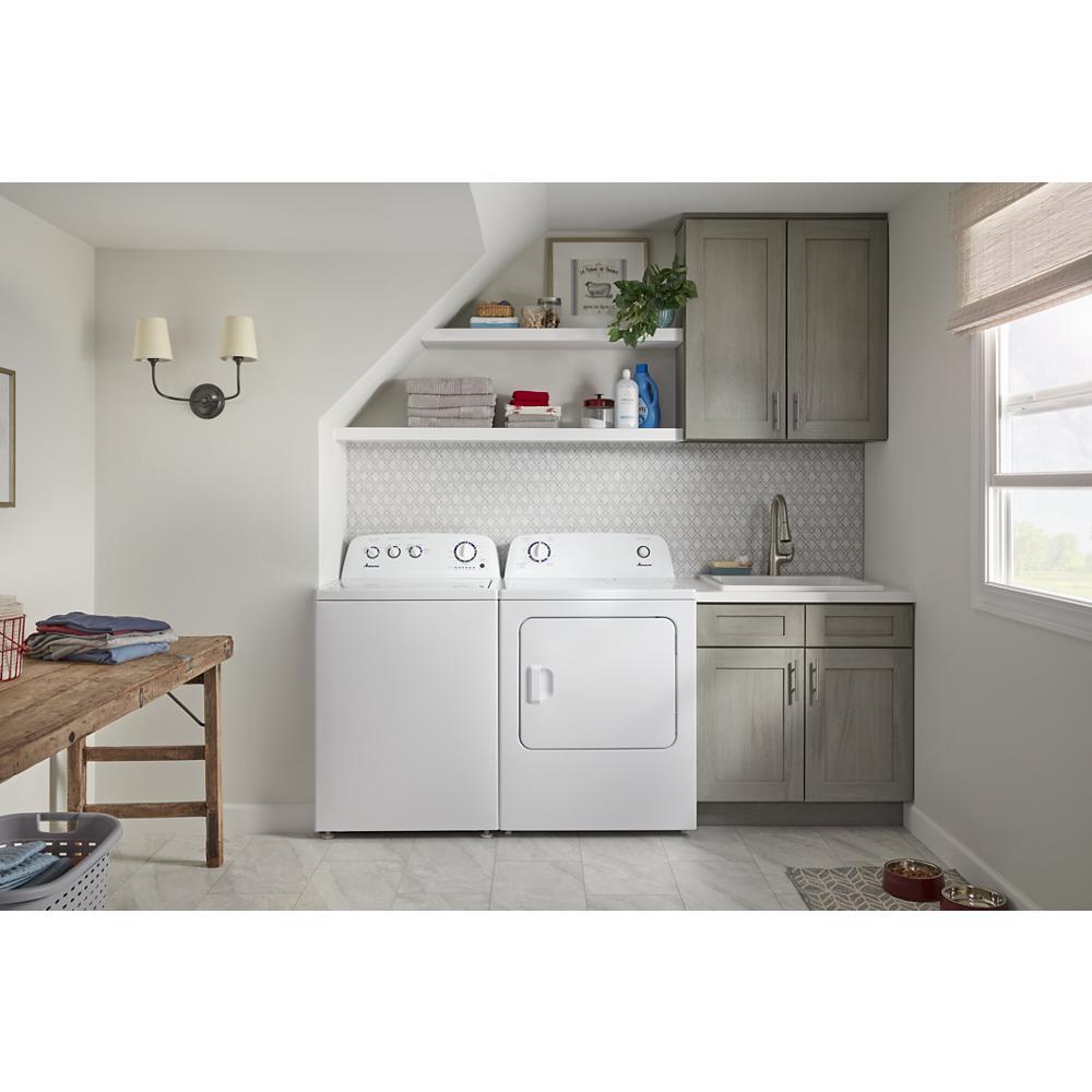 Amana NTW4519JW Large Capacity Top Load Washer with High Efficiency Agitator - Perfect for Family Laundry, Heavy Loads & Energy Savings