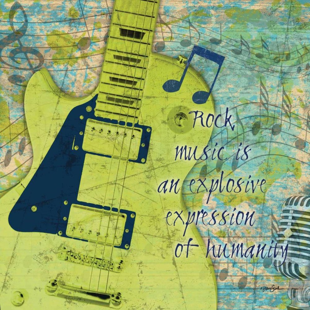 Diane Stimson Rock Poetry 1 - 12x12 Inch Art Print Poster for Home Decor, Office Wall Art & Gift Ideas