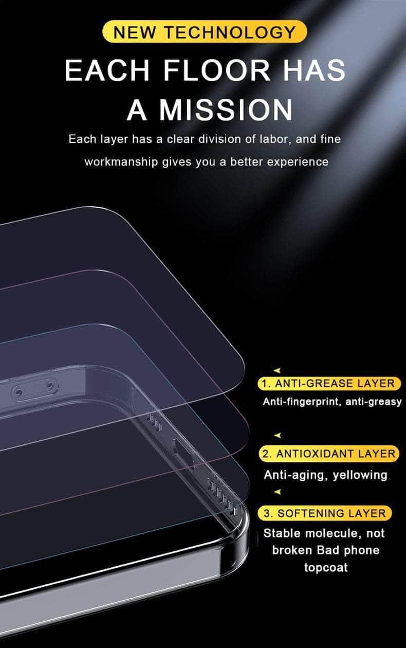 Durable Soft TPU iPhone 13 Case - Shockproof & Slim Protective Cover for Everyday Use, Work & Travel