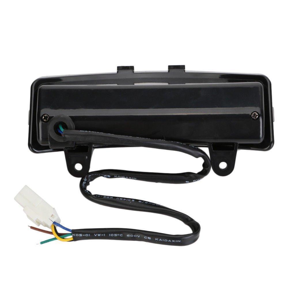 Smoked Tri Bar LED Brake Light with Turn Signals for 2006-2009 Harley Davidson Street Glide - High Visibility Safety Lighting for Night Riding & Custom Motorcycle Upgrades