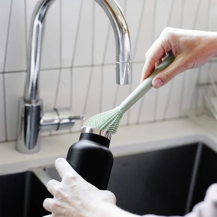 Ezpz Baby Bottle Brush - Soft Bristle Cleaning Brush for Baby Bottles, Sippy Cups, and Pacifiers - Perfect for Newborns and Toddlers - Dishwasher Safe and BPA Free