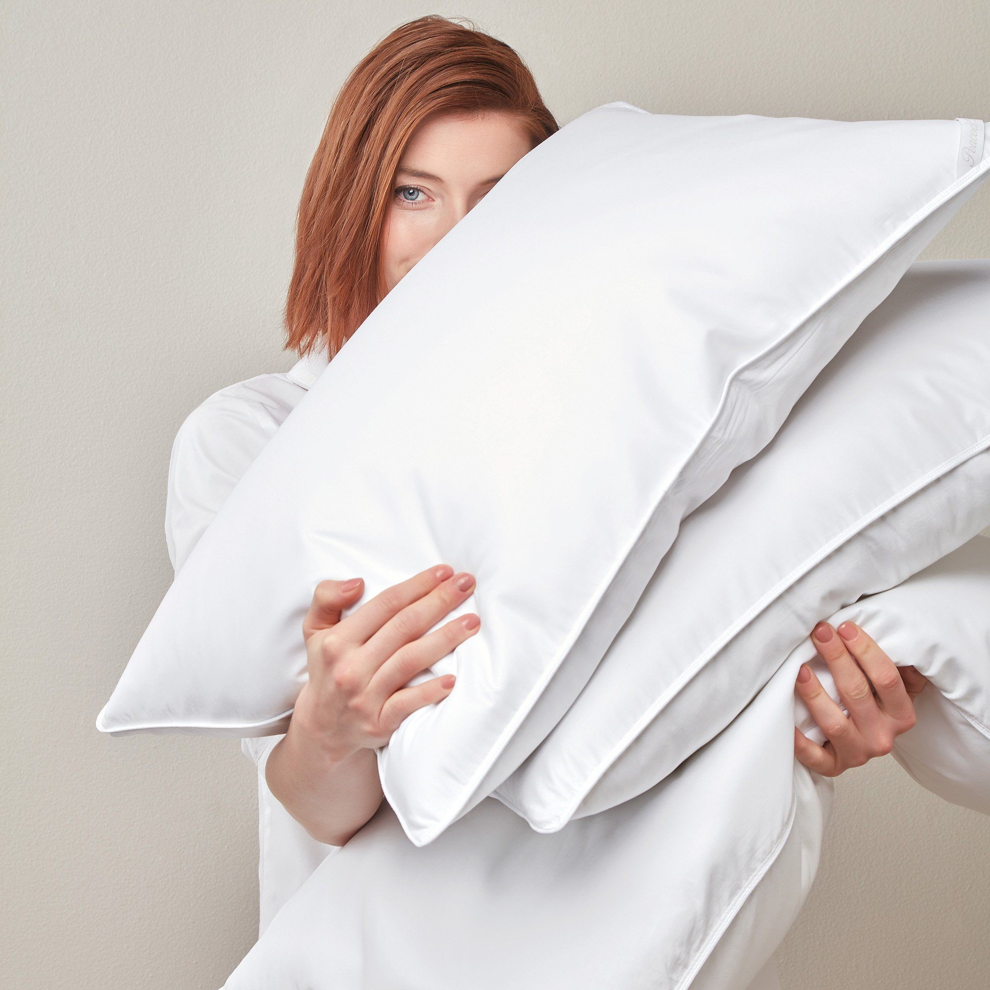 Premium White Goose Down Pillow - Ultra Soft & Hypoallergenic for Side, Back & Stomach Sleepers - Perfect for Bedroom, Hotel & Travel Use