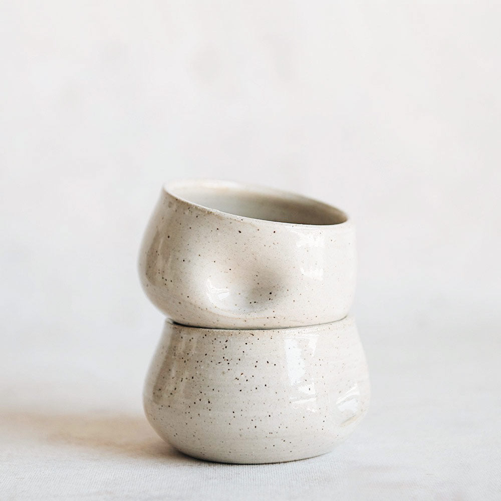 Small Ceramic Everything Cup - Versatile Mini Cup for Coffee, Tea, Espresso & Desserts | Perfect for Home, Office & Gifts