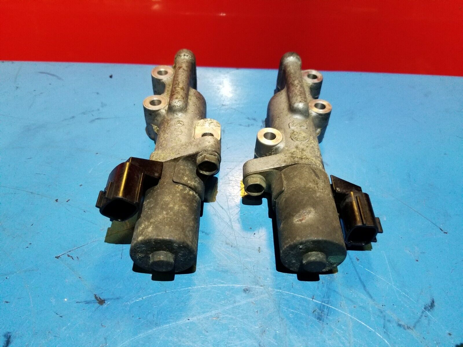 2003-2006 Nissan Maxima VVT Variable Timing Valve Solenoid - OEM Replacement (2-Piece Set) - Fits 110K+ Miles - Improve Engine Performance & Fuel Efficiency