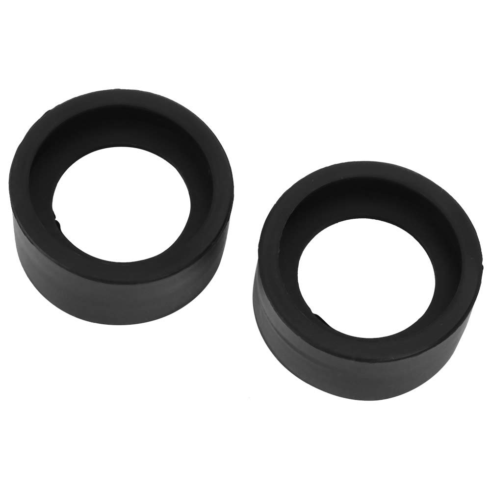 2 Pack 36mm Binocular Eyepiece Covers - Soft Rubber Replacement Eye Cups Protector for Binoculars (KP-H2 Flat Angle) - Perfect for Bird Watching, Hunting & Outdoor Activities