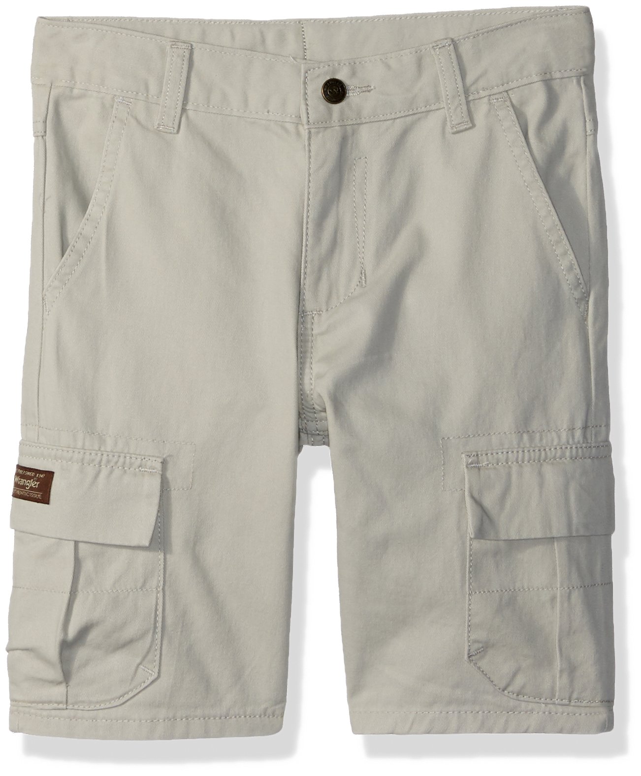 Wrangler Authentics Boys' Classic Cargo Shorts - Durable Cotton Adventure Pants for Outdoor Play, Hiking & Summer Camping (Adrean)