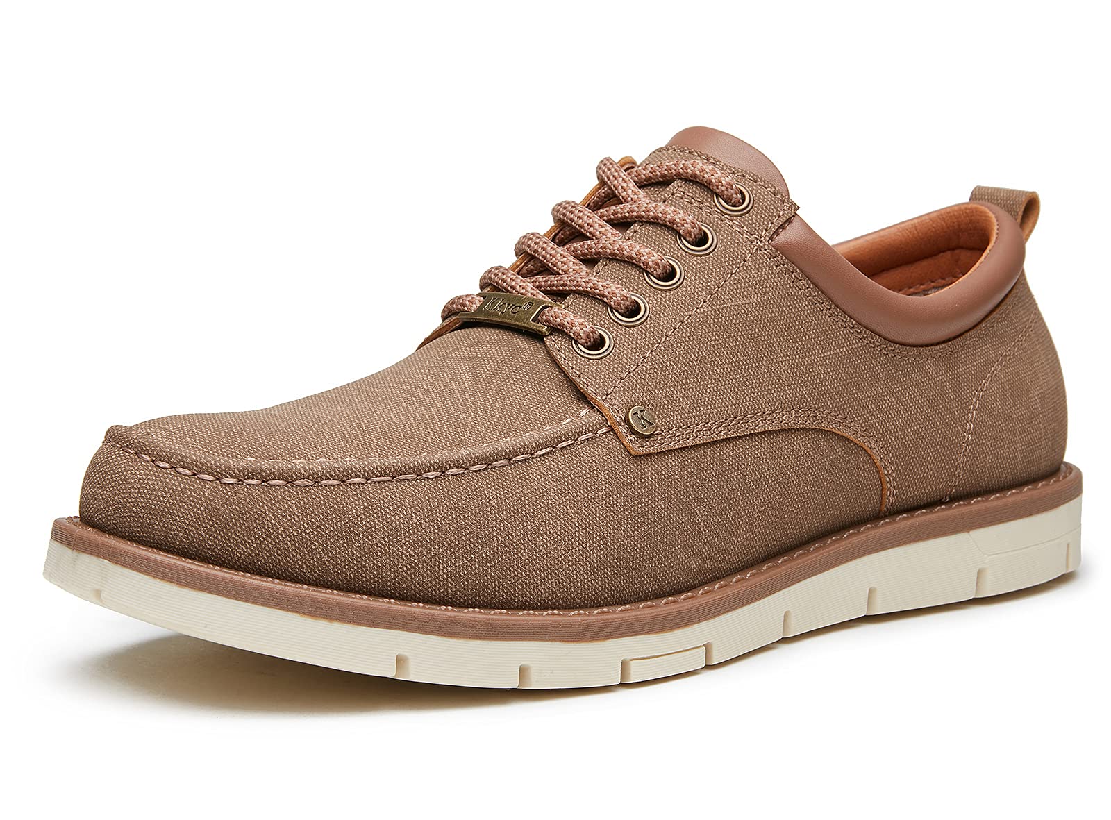 KKYC Men's Comfortable Casual Shoes - Slip On & Lace Up Sneakers for Walking, Work & Everyday Wear