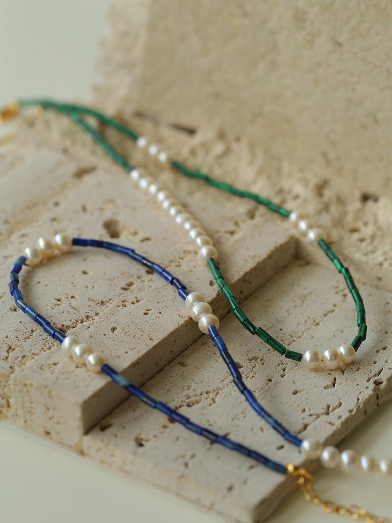 Elegant Mosaic Freshwater Pearl Necklace for Women – Perfect for Weddings, Parties & Special Occasions