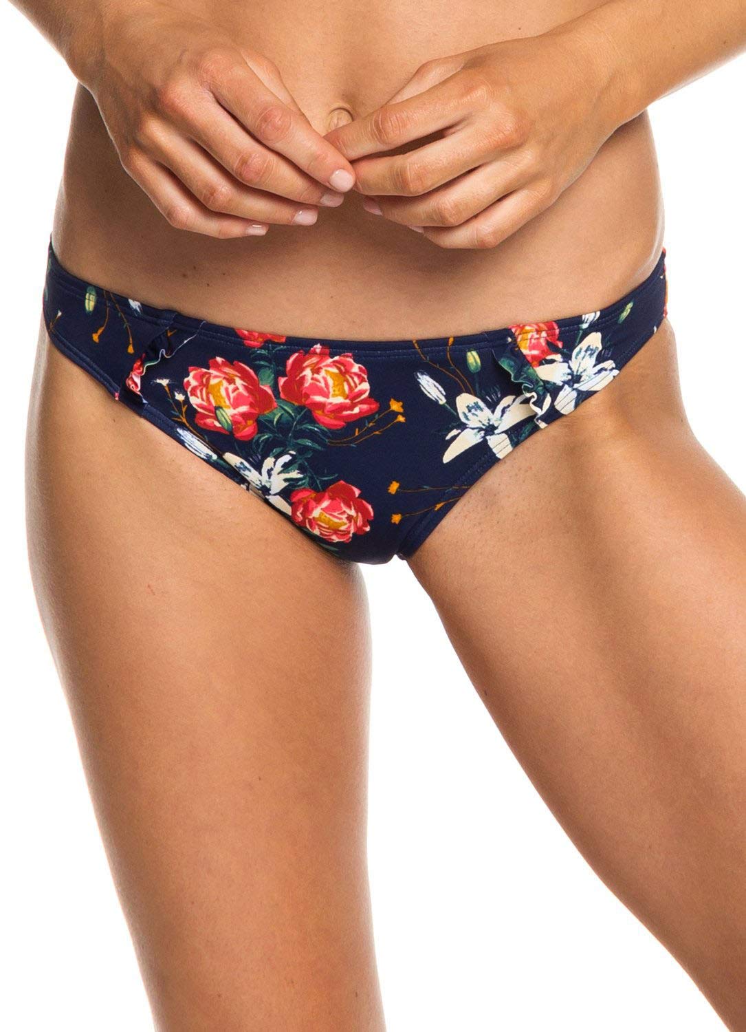 Roxy Women's Love and Karma Bikini Bottom - High Waisted Swimwear for Beach & Pool | Perfect for Surfing, Vacation & Summer Activities