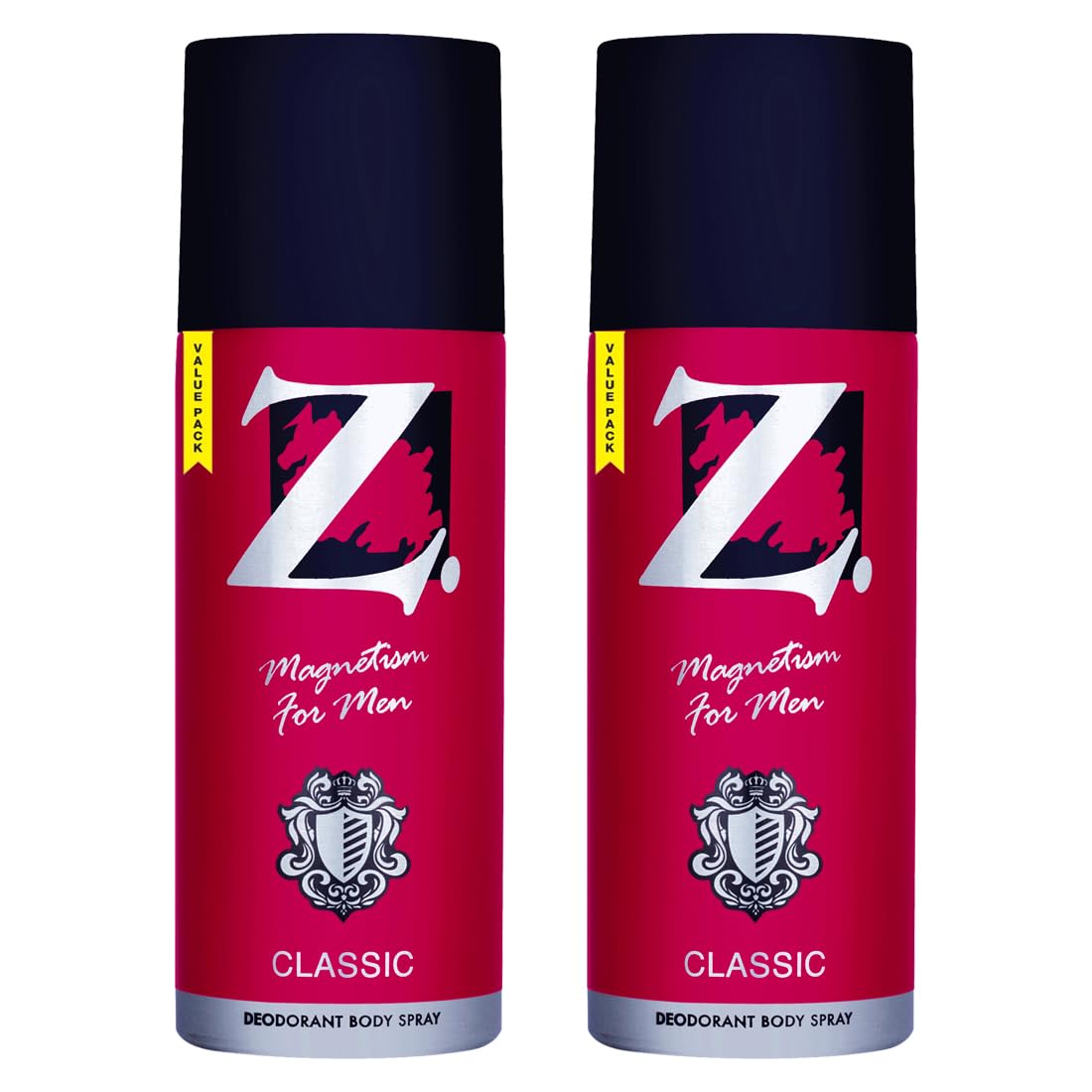 Premium Men's Classic Deodorant - 2 Pack (175ml Each) | Long-Lasting Musk Fragrance Body Spray for Men | All-Day Freshness for Work, Gym & Outdoor Activities