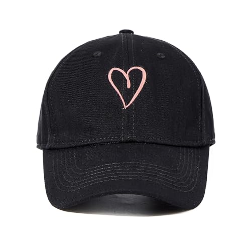 Black With Pink Heart