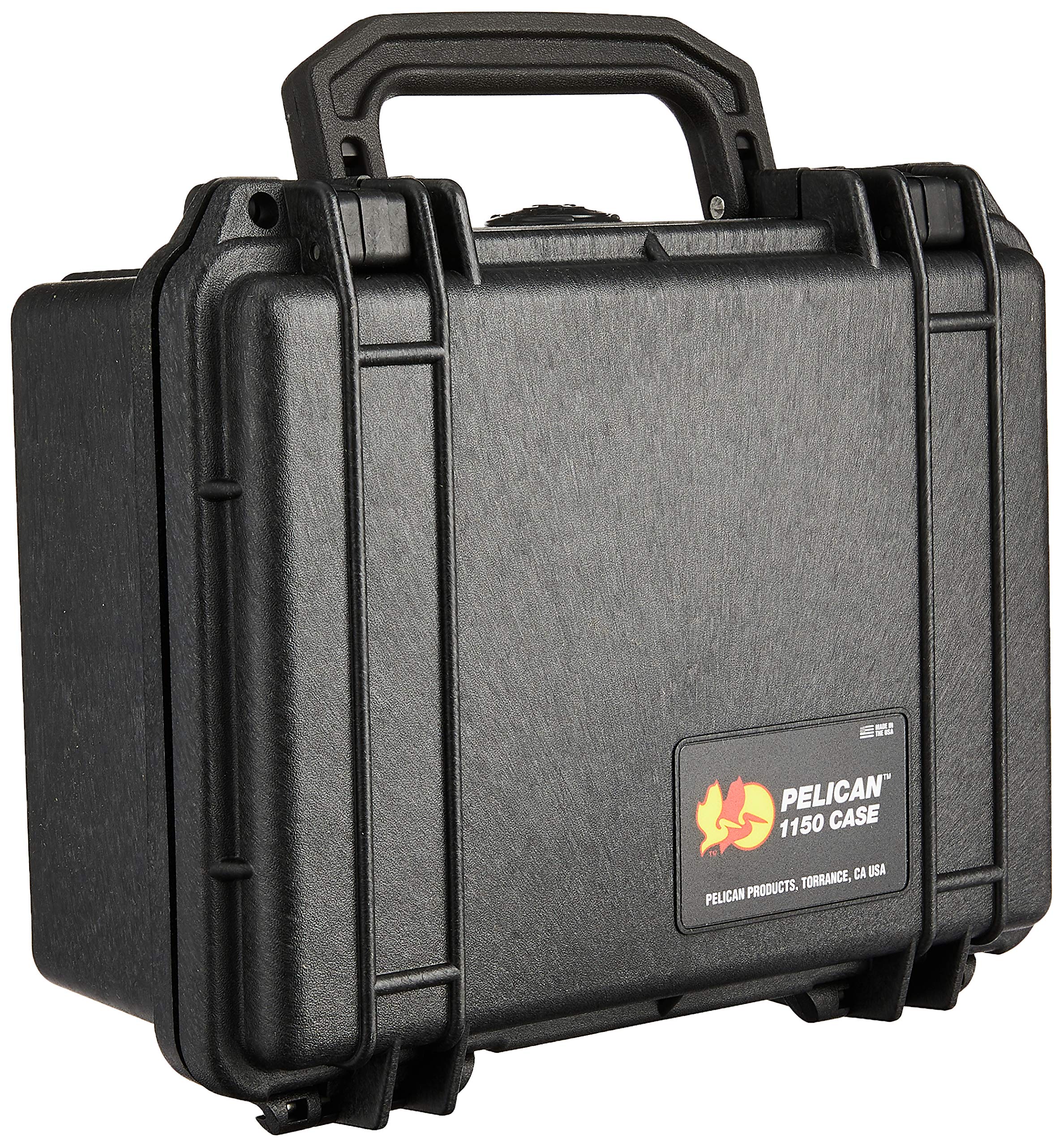 Pelican 1150 Waterproof Camera Case with Customizable Foam Insert - Silver & Black Options for DSLR, Mirrorless & Action Camera Protection - Perfect for Travel, Outdoor Adventures & Professional Photography