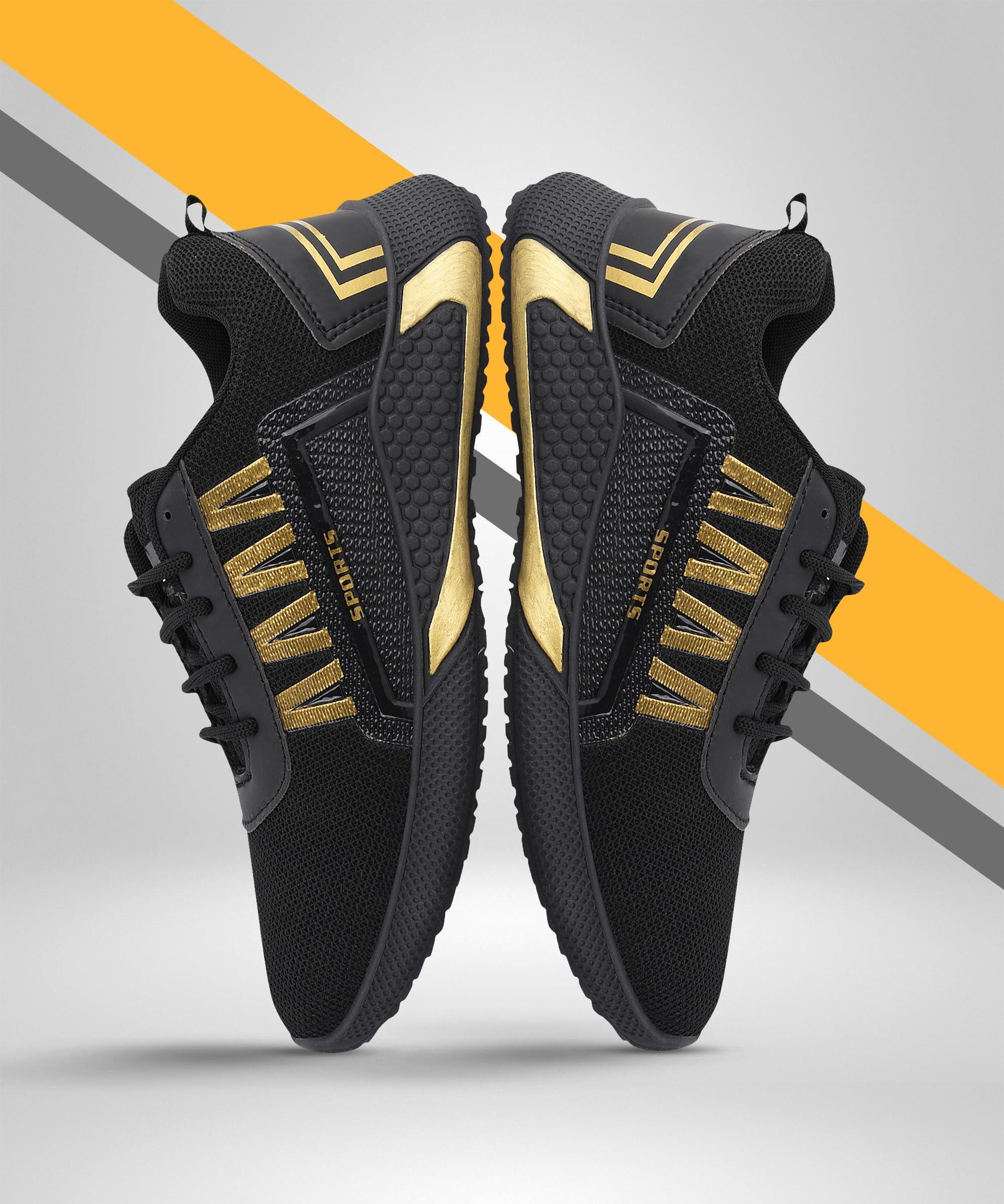 FK-394 Premium Men's Running Shoes - Lightweight Cushioned Athletic Sneakers for Jogging, Training & Gym Workouts - Best for Marathon, Trail & Road Running