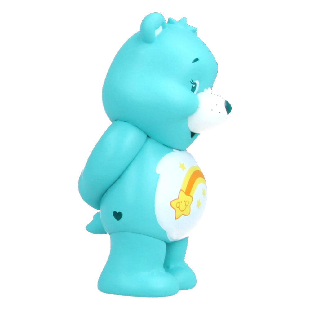 Wish Bear Figurine UDF Les Bisounours - Cute Collectible Plush Toy for Kids & Disney Fans | Perfect for Birthday Gifts, Room Decor, and The Smurfs Merchandise Collection