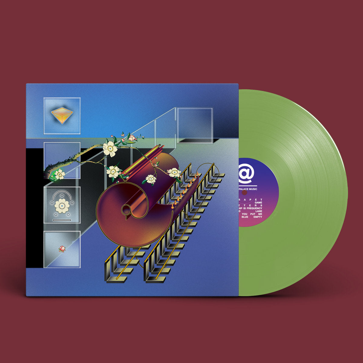 Mind Palace Music - Olive Green Vinyl Record | Limited Edition Collectible LP for Audiophiles & Music Enthusiasts | Perfect for Home Listening, Gifting & Vinyl Collections