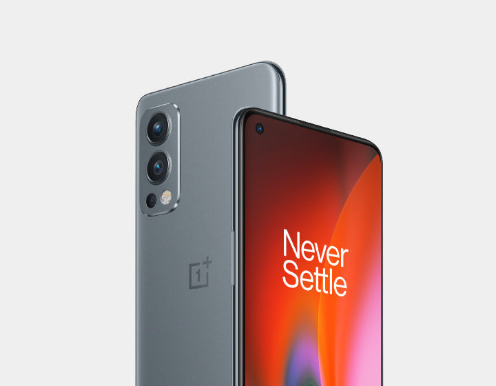 OnePlus Nord 2 5G Unlocked Smartphone - 128GB ROM 8GB RAM Dual SIM GSM - Gray Sierra | Fast Charging, 50MP Camera | Perfect for Travel, Work & Gaming