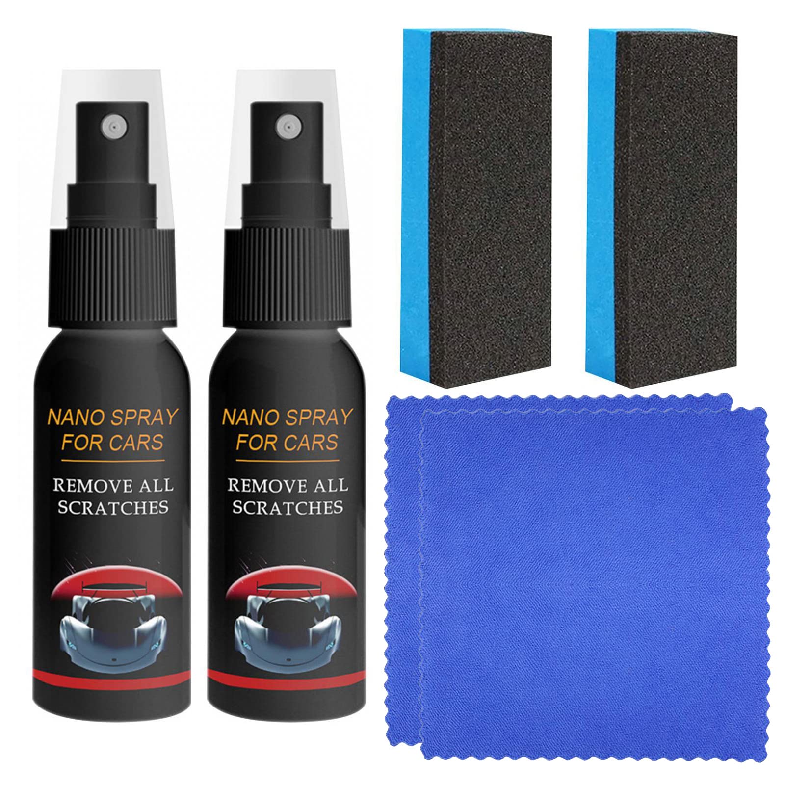 **Car Scratch Repair Nano Spray – Fast & Portable Scratch Remover for All Car Bodies (2PCS, 30ML) – Perfect for Quick Fixes on Paint Chips & Minor Scratches**