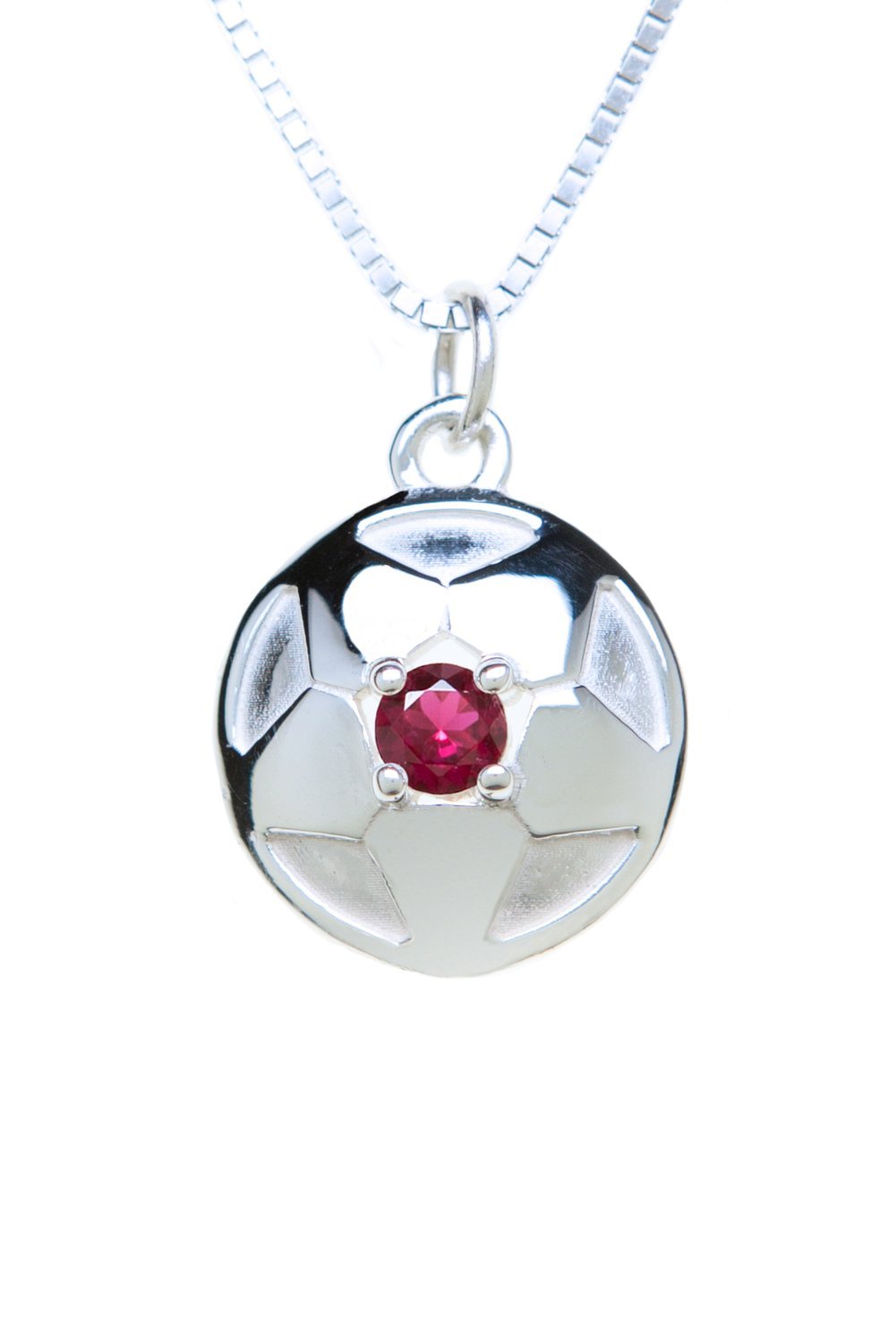 925 Sterling Silver Soccer Ball Pendant Charm for Necklace - Perfect Gift for Soccer Players & Fans - Birthday, Graduation, Game Day Jewelry