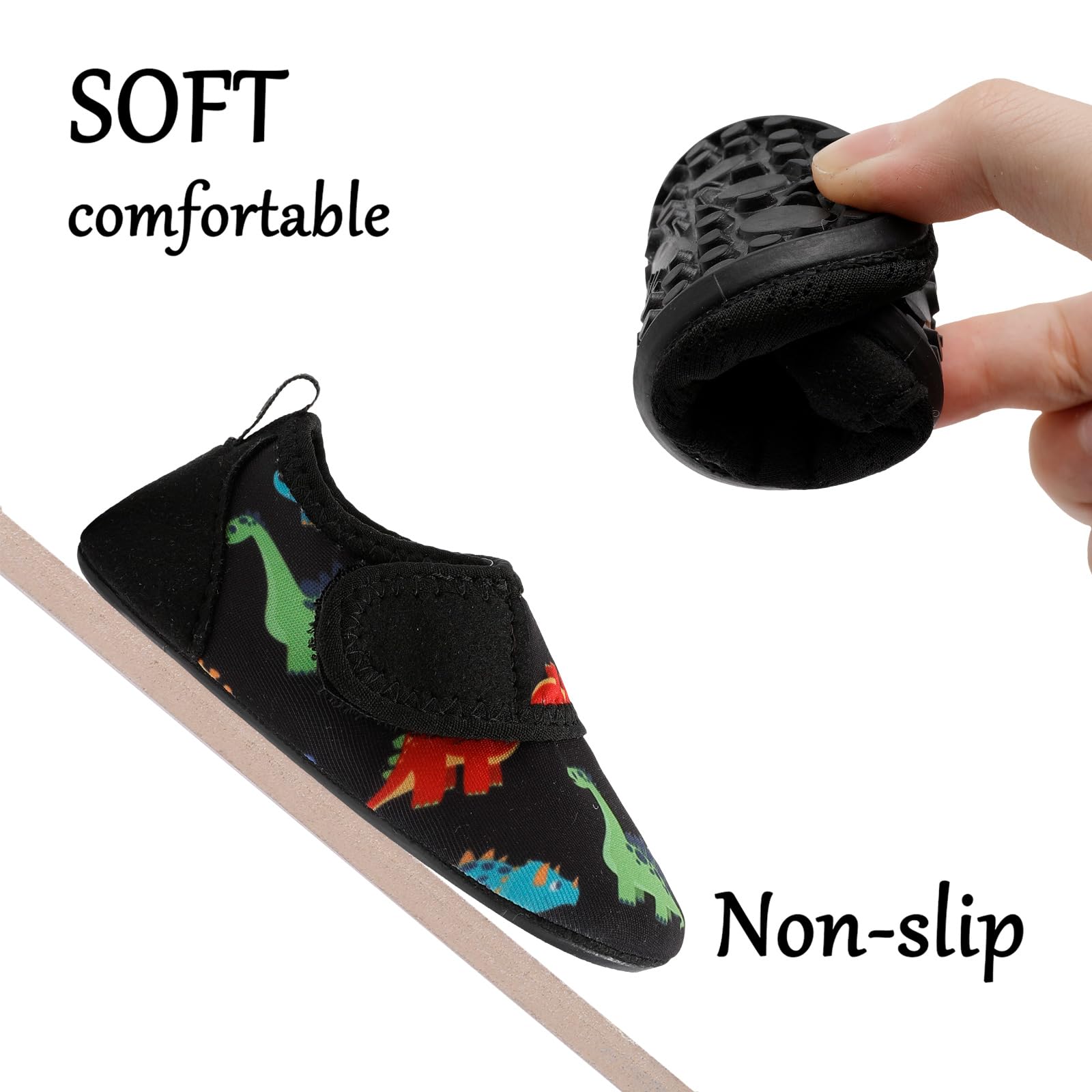 Storeofbaby Baby Boys Girls Water Shoes - Quick Dry Aqua Socks for Infants, Ideal for Swim, Beach, Pool, and Outdoor Water Activities