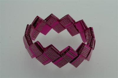 Eco-Friendly Recycled Bracelet - Small Rose Gold Text Design for Women | Perfect for Casual Wear, Gifts & Sustainable Fashion