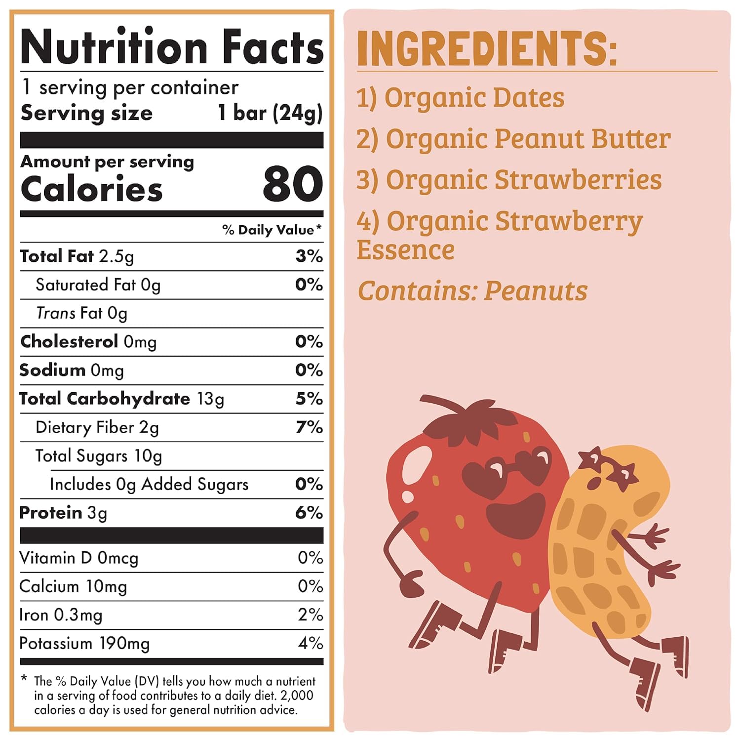 Organic Peanut Butter & Jelly Snack Bars for Kids - 18 Pack | Vegan, Gluten-Free, Dairy-Free | Healthy School Lunch & After-School Snacks | Plant-Based Nutrition with No Refined Sugar | Perfect for Lunchboxes, Road Trips & Outdoor Activities
