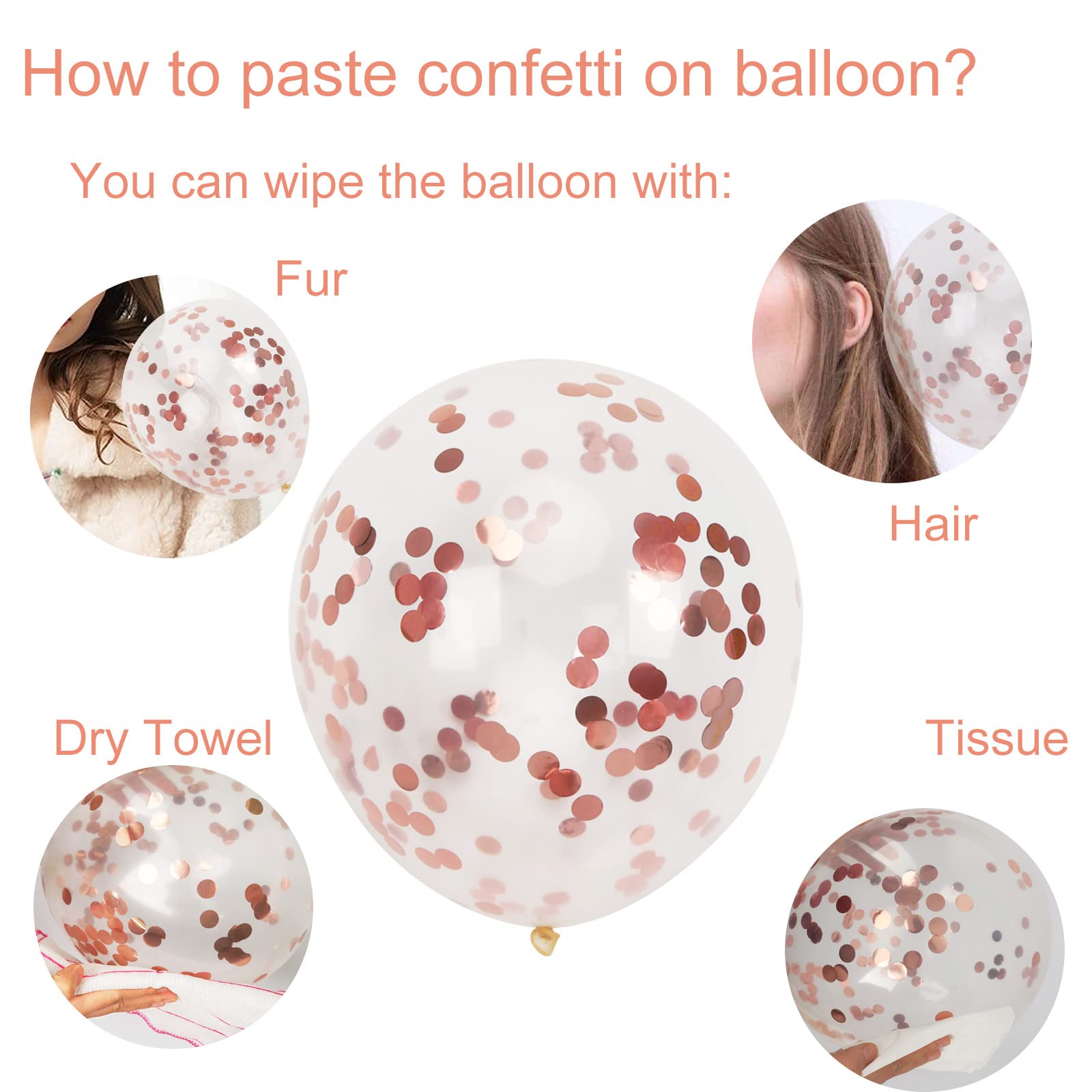 Rose Gold Birthday Decorations for Women - Happy Birthday Banner with Balloons, Pennant Flags & Butterfly Decor - Perfect for Girls' Parties, Baby Showers & Bridal Showers
