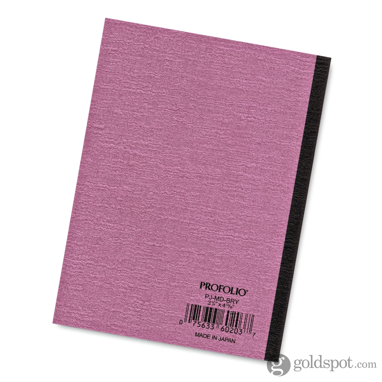 Itoya Profolio Petite Journal in Berry B7 Size - Premium Leather Notebook for Writing, Sketching & Note Taking - Perfect Travel Companion & Gift for Artists, Writers & Students