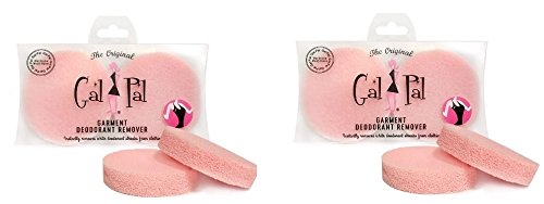 Deodorant Be-Gone Remover Sponge, 2 Count - Effective Stain & Residue Remover for Clothes & Fabrics