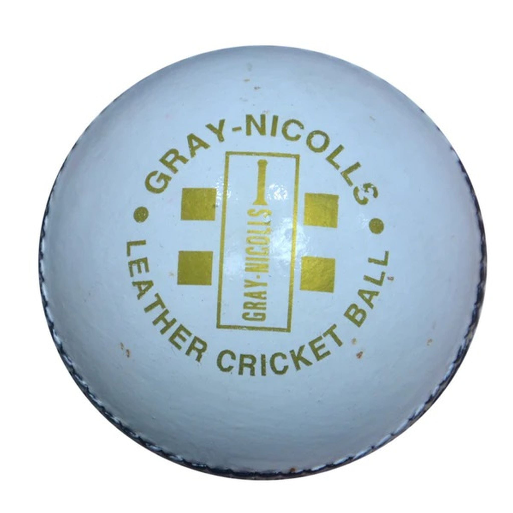 Gray Nicolls Club 156g 2 Piece Cricket Ball - Premium Leather Cricket Ball for Practice & Matches - Perfect for Club Games, Training & Competitive Play
