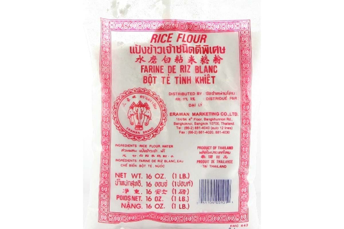Organic Rice Flour (Bot Te Tinh Khiet) - 16oz | Gluten-Free Baking Ingredient for Cakes, Bread & Asian Cuisine | Pack of 1