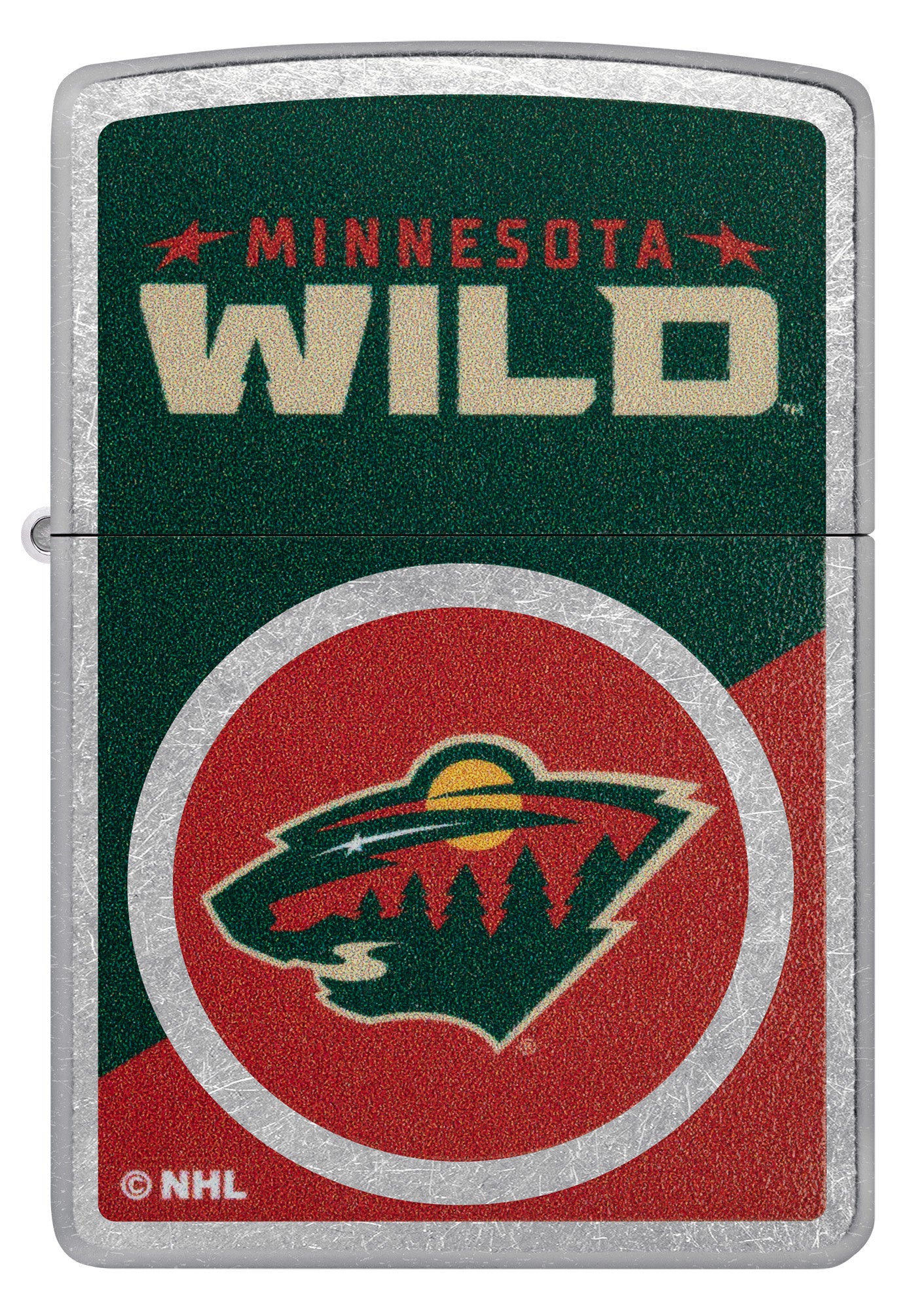 Minnesota Wild Color Image Street Chrome - Premium Hockey Fan Gear for Men & Women - Perfect for Game Day, Tailgating, and Sports Enthusiasts