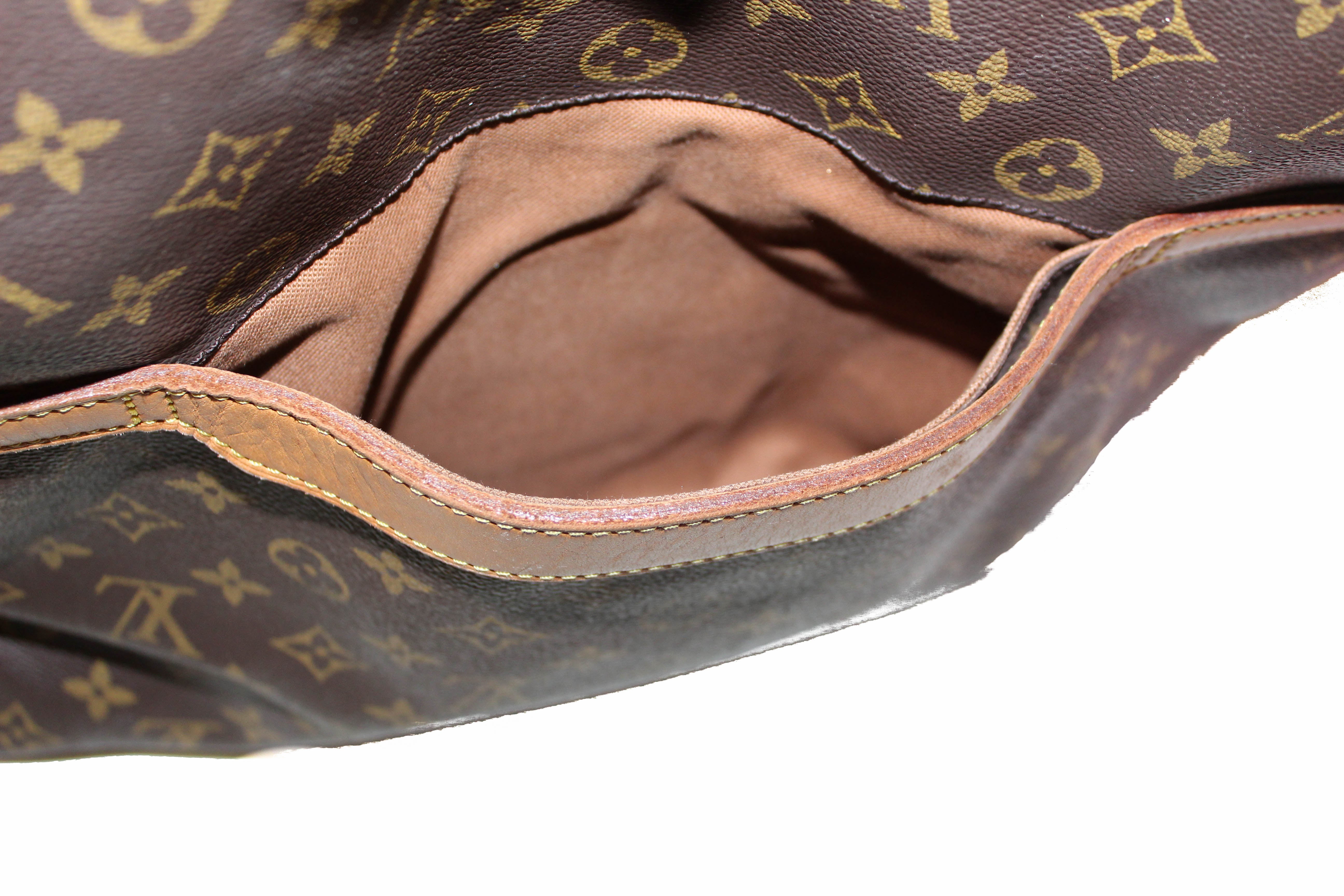 Authentic Louis Vuitton Classic Monogram Abbesses Messenger Bag for Women | Genuine Leather Crossbody Purse | Perfect for Work, Travel & Everyday Use