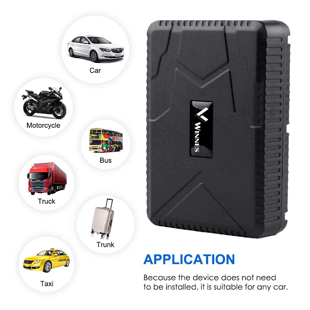 TK915 GPS Tracker for Vehicles - 10000mAh Real-Time Car Tracker with Strong Magnets, 120 Days Standby & Waterproof | Free Tracking App | Perfect for Fleet Management, Teen Driver Monitoring & Anti-Theft Protection