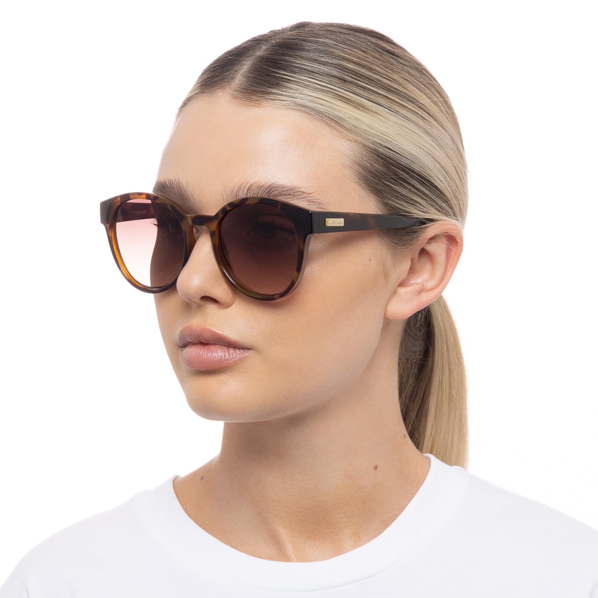 Le Specs Women's PARAMOUNT Sunglasses - UV Protection, Retro Square Frame, Lightweight & Stylish for Outdoor, Beach, and Driving
