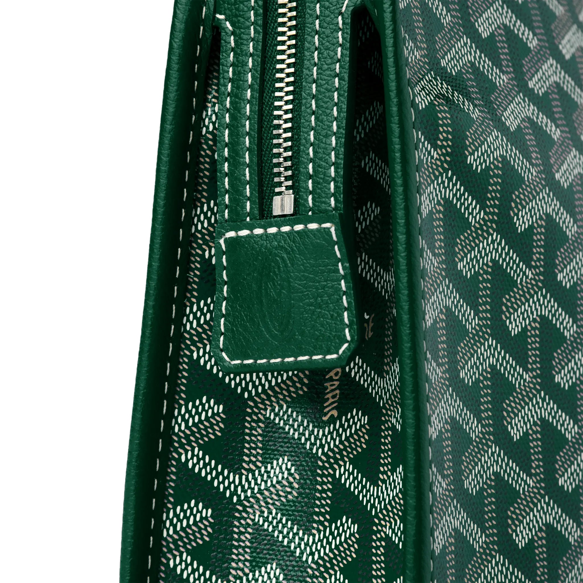 Goyard Jouvence MM Green Washbag | Luxury Travel Cosmetic Case | Perfect for Travel, Gym & Everyday Use