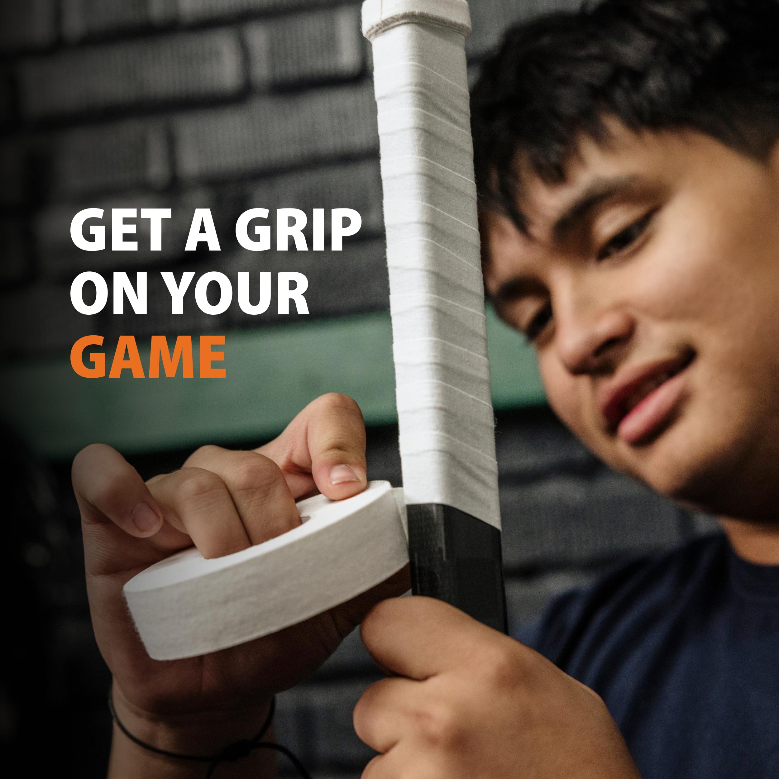 Premium Cloth Hockey Tape - 3 Roll Pack for Stick, Blade & Handle Protection | Multipurpose Sports Tape for Street Hockey, Equipment & Accessories | Ideal for Players, Coaches & Gifts