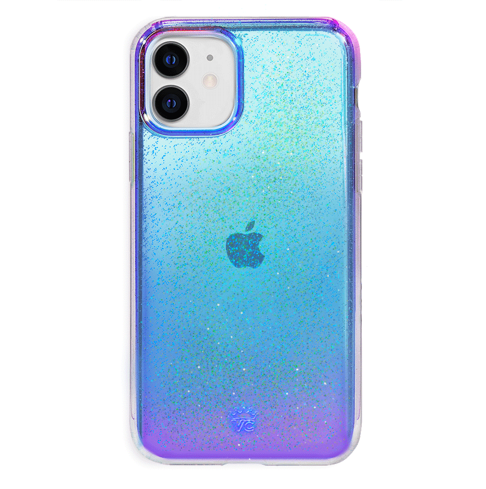 Glitter Nebula iPhone Case - Sparkling Galaxy Design Protective Cover for iPhone 12/13/14/15 Pro Max - Perfect for Parties, Gifts & Everyday Glam