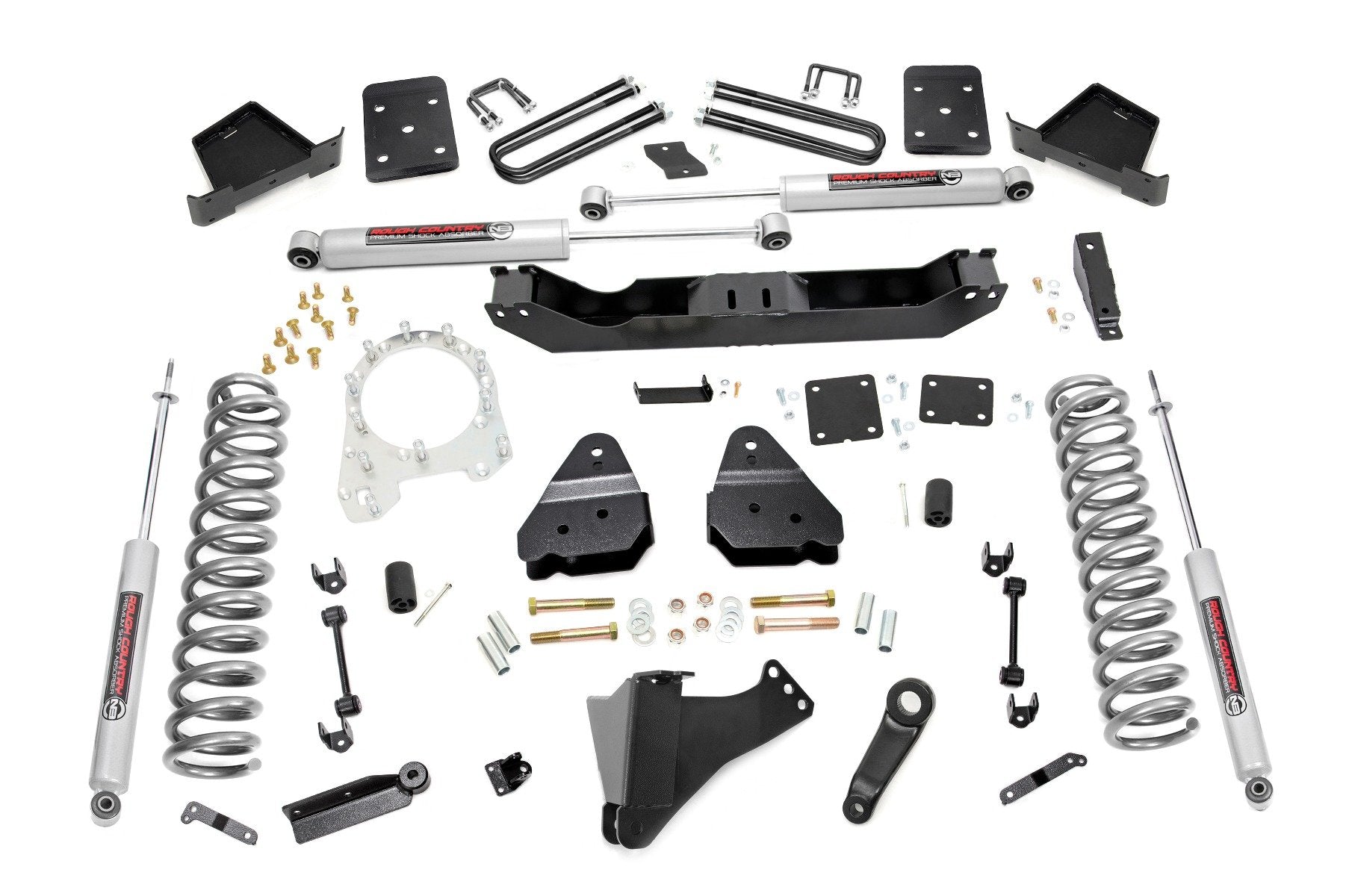 6 Inch Lift Kit for Ford F-250/F-350 Super Duty 4WD (2017-2022) - Heavy Duty Suspension System Without OVLDS - Perfect for Off-Roading & Truck Customization