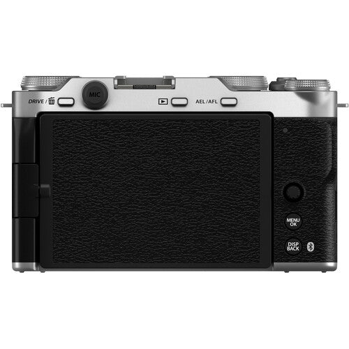 FUJIFILM X-M5 Mirrorless Digital Camera with XC 15-45mm f/3.5-5.6 OIS Lens Kit (Silver) - Compact & Lightweight for Travel, Vlogging & Street Photography