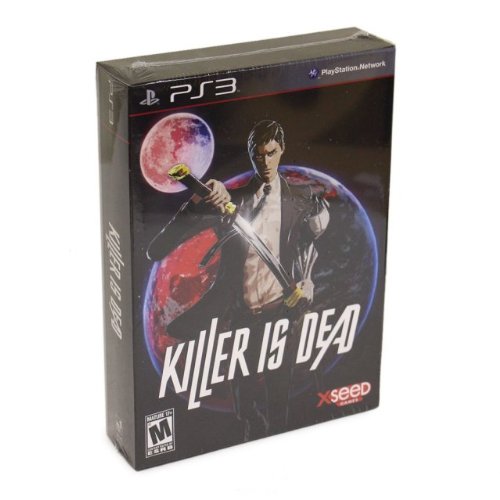 Killer Is Dead: Limited Edition PS3 Game - Includes Artbook & Music CD - New & Sealed - Perfect for Collectors & Retro Gaming Enthusiasts