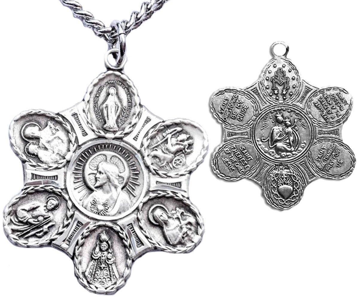 Heartland Men's Sterling Silver 7-Way Adjustable Necklace - Handcrafted in USA with Chain Options - Perfect for Gifts, Weddings & Everyday Wear