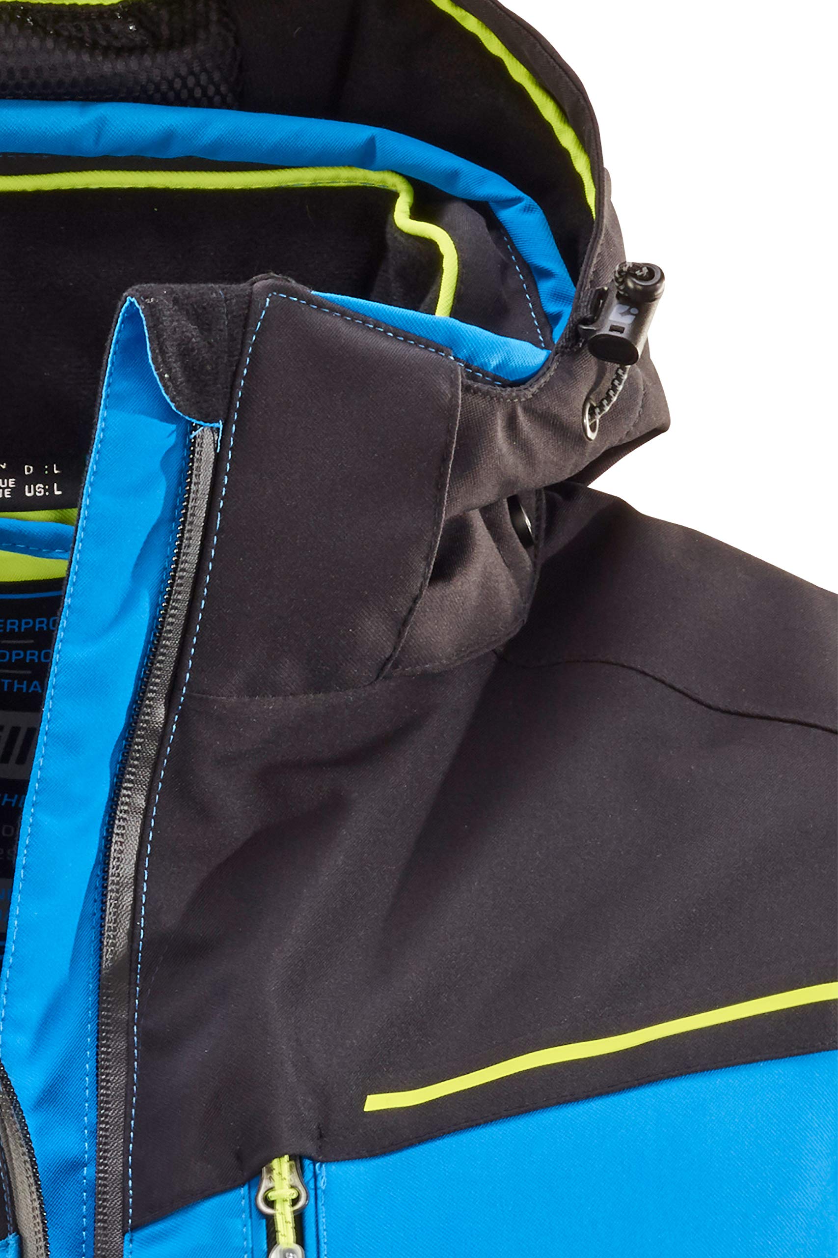 Men's Winter Snow Jacket - Waterproof Insulated Ski Coat for Cold Weather - Perfect for Skiing, Snowboarding & Outdoor Adventures