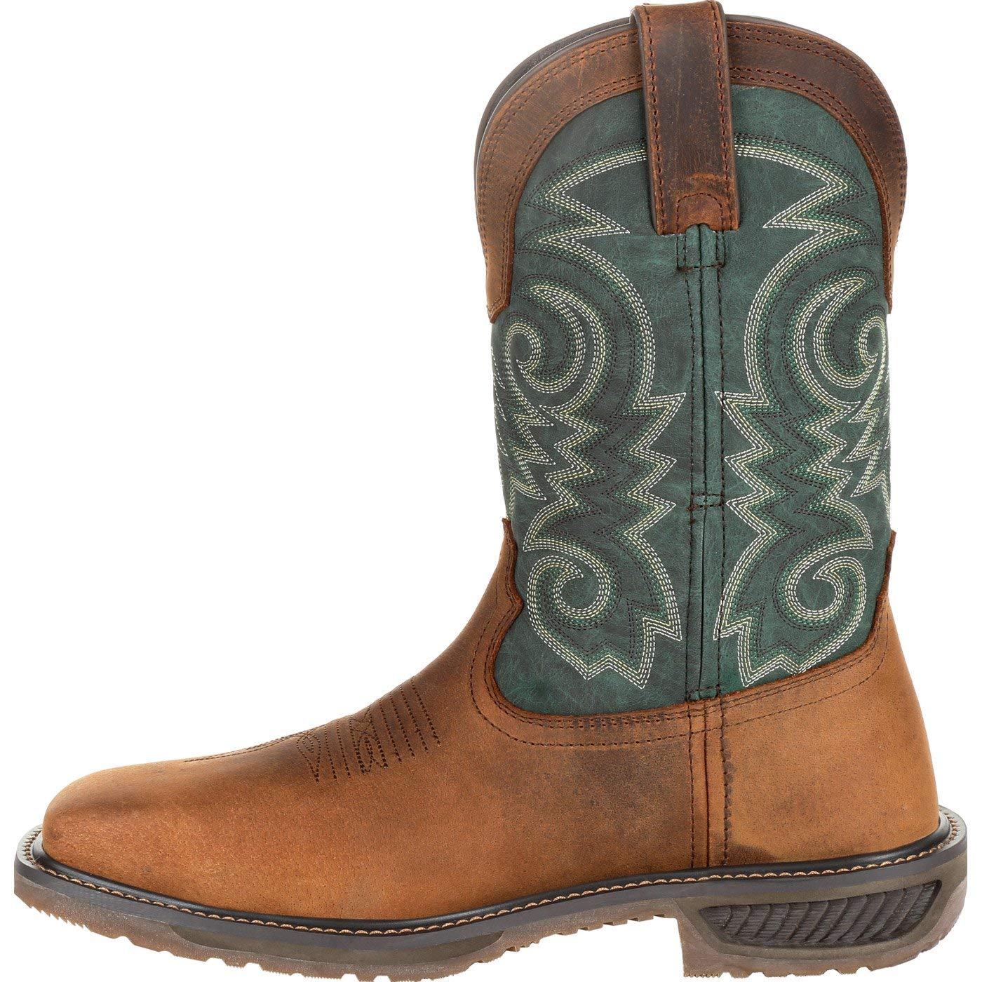 Durango Men's Workhorse Western Boot - Durable Cowboy Boots for Ranch Work & Riding - Perfect for Ranchers, Farmers & Outdoor Enthusiasts