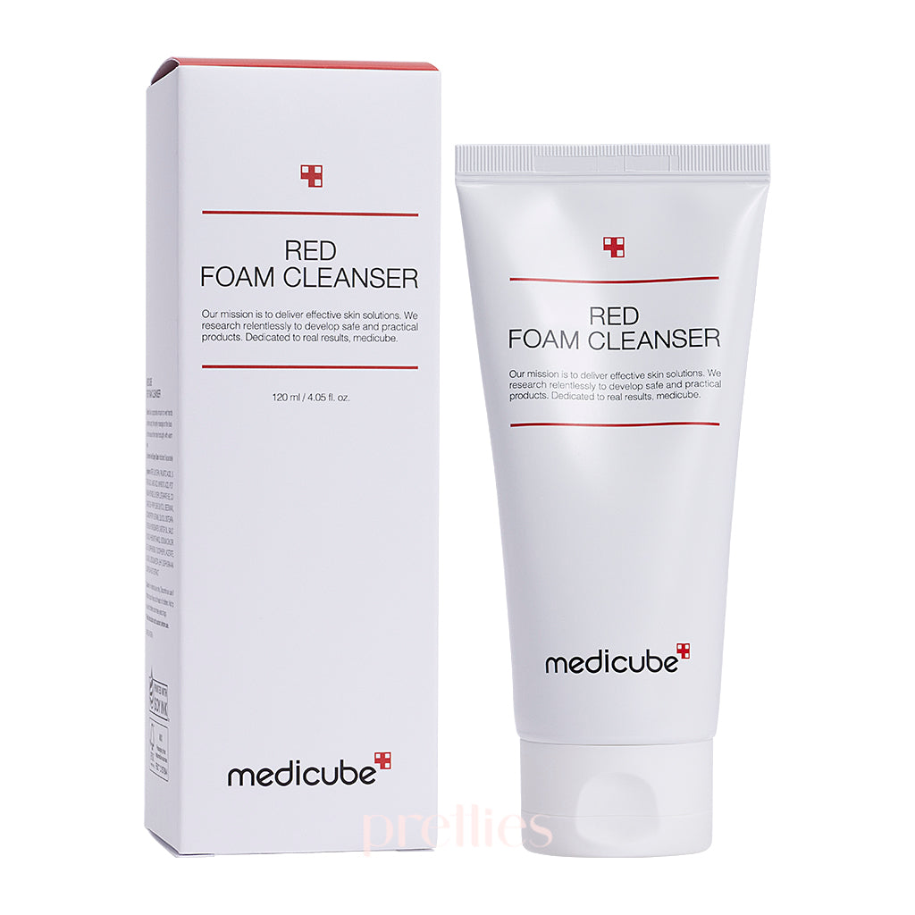 Medicube Red Foam Cleanser for Acne-Prone Skin - Deep Pore Cleansing & Oil Control - Korean Skincare for Daily Face Wash Routine