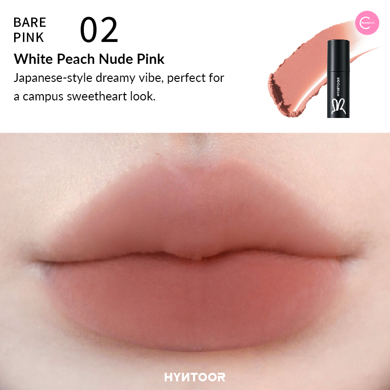 HYNTOOR Soft Nude Milk Matte Lip Mud - Long Lasting Vegan Lipstick for Women, Hydrating & Non-Drying Liquid Lipstick - Perfect for Everyday Wear, Date Night & Special Occasions