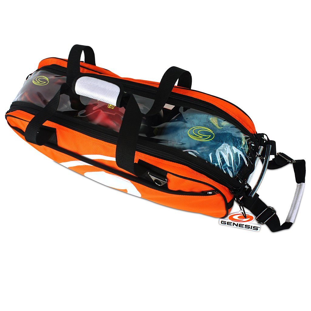 Genesis 3 Ball Bowling Tote Bag with ClearVision Technology - Perfect for League Play & Practice Sessions