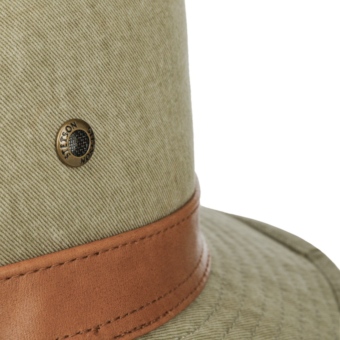 Stetson Men's Cotton Chino Twill Bucket Hat - Casual Sun Protection Outdoor Hat for Beach, Fishing & Summer Activities