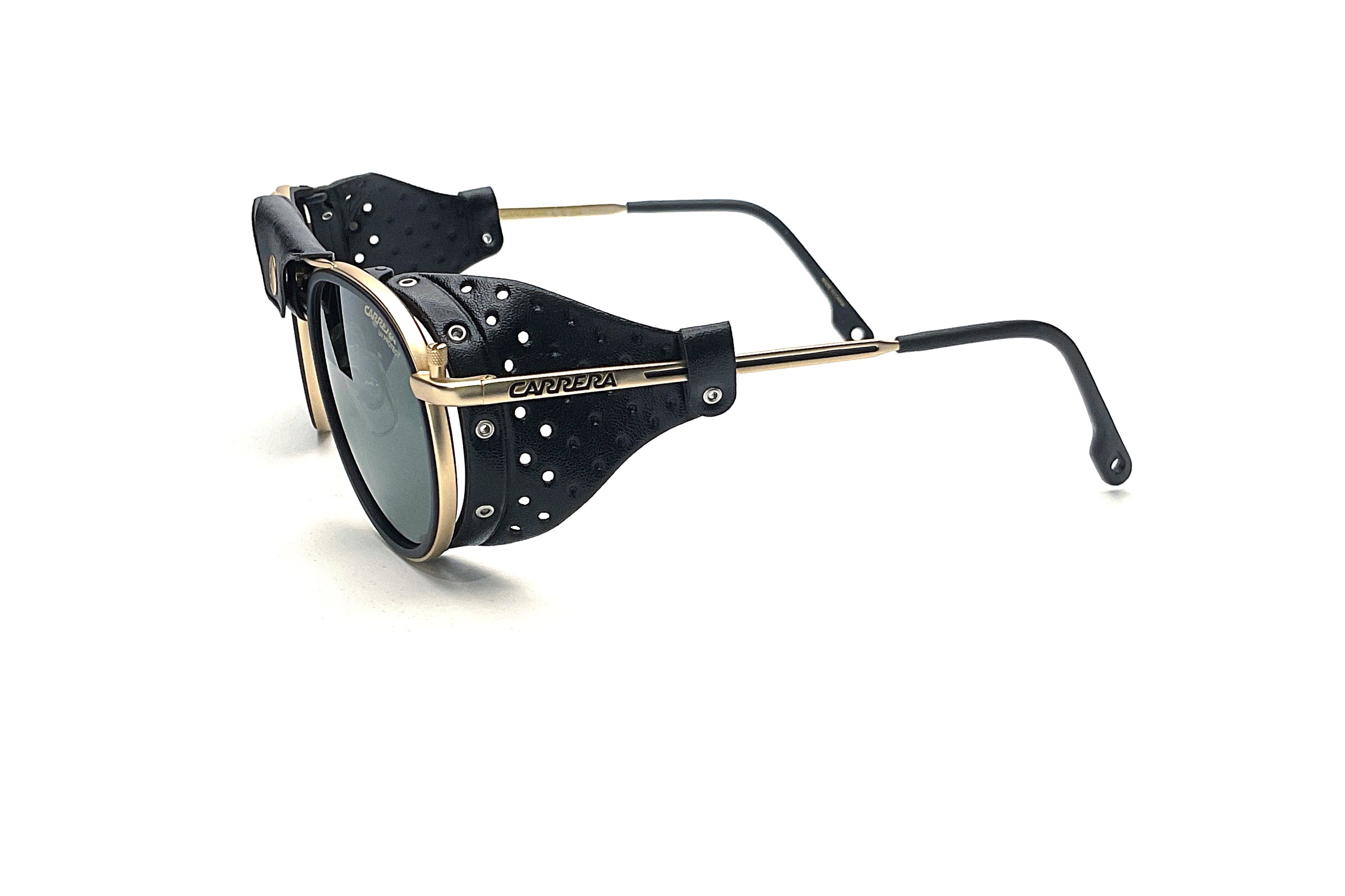Carrera C Sport 05 Matte Gold Sunglasses - Polarized UV Protection Sports Sunglasses for Men & Women - Perfect for Running, Cycling, and Outdoor Activities